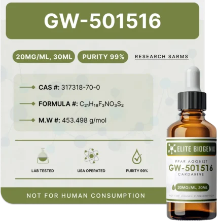 Liquid Cardarine (GW-501516) 20mg/ml, 30ml
